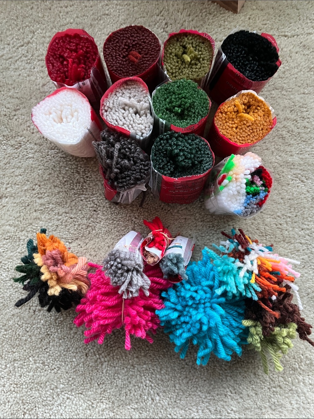 Mary Maximum Premuim Rug yarn Assortment - Multi